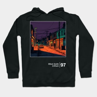 Elliott Smith - 2:45am - Graphic Artwork Design Hoodie